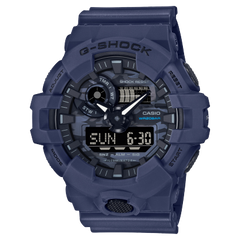 G-Shock Men's Watch Analog-Digital Dial with Blue Resin Band, GA-700CA-2ADR