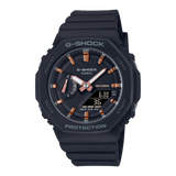 G-Shock Women's Watch Analog & Digital Combo, Black Dial Black Resin Band, GMA-S2100-1ADR