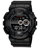 G-Shock Men's Watch Digital Dial with Black Resin Strap, GD-100-1BDR