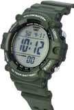 Casio Men's watch Digital, Black Dial Black Resin Strap, AE-1500WHX-3AVD