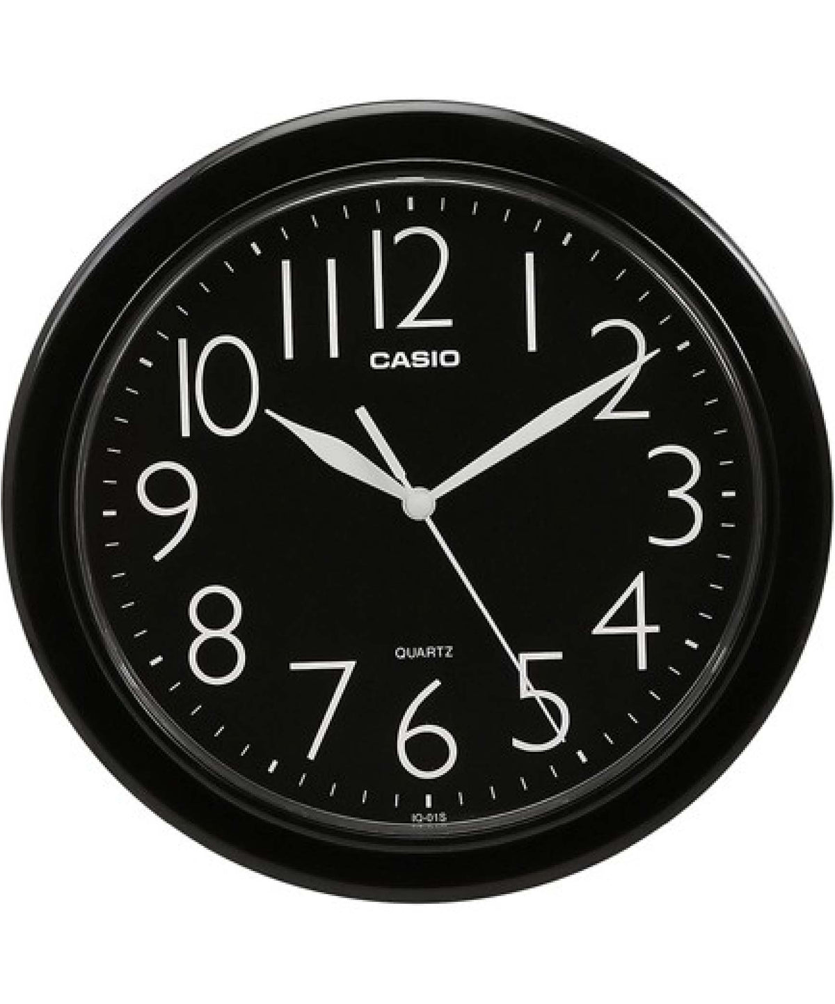 Casio, Wall Clock, Analog Black, IQ-01S-1DF