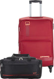 VIP Domina 69cm Soft Trolley Red + Free 52cm Duffle Bag, DOMINA69RD+DF