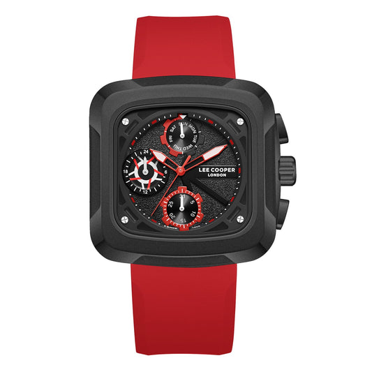 Lee Cooper, Men's, Analog Watch, Black Dial, LE-LC08012.658