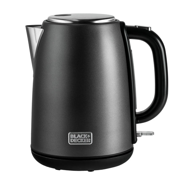 Black+Decker 1.7 liters 2200W Stainless Steel Cordless Kettle, SSJC175