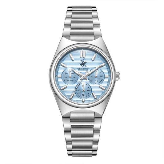 Beverly Hills Polo Club, Men's, Analog Watch, Blue Dial, with Stainless Steel Band, BH-BP3746C.300