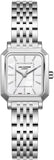 Lee Cooper Women's Analog Watch Mother of Pearl Dial With Silver Metal Band,LC08203.320