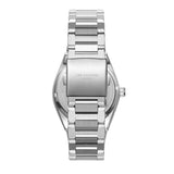 Lee Cooper Men's Date Analog Watch with Gunmetal Black Dial and Stainless Steel Band, LC08363.350