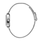 Lee Cooper Women's Analog Watch with White Mother Of Pearl Dial and Dark Blue Leather Band, LC08376.329