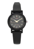 Casio, Womenâ€™s Watch Analog, Black Dial Black Resin Band, LQ-139EMV-1ALDF