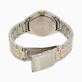 Casio Women's Watch Analog, White Dial Silver & Gold Stainless Steel Strap, LTP-1308SG-7AVD