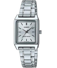 Casio, Women’s Watch Analog, Silver Dial Silver Stainless Band, LTP-V007D-7EUDF