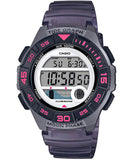 Casio, Womenâ€™s Watch Digital, Grey Dial Grey Resin Band, LWS-1100H-8AVDF