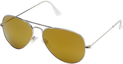 Fastrack Men's Aviator Sunglasses, M165BR23G