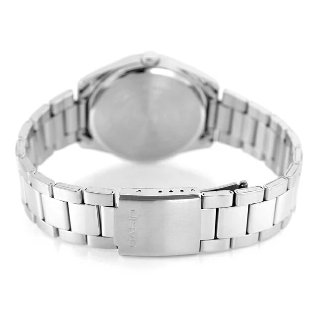 Casio Men's Watch Analog Green White Dial With Stainless Steel Band, MTP-1302DA-3AVDF