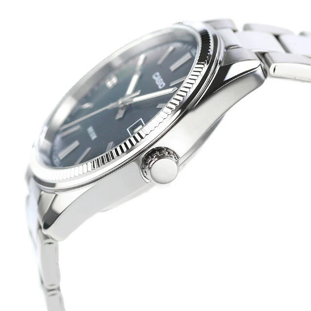 Casio Men's Watch Analog Mother Of Pearl Dial with Stainless Steel Band, MTP-1302DS-1AVDF