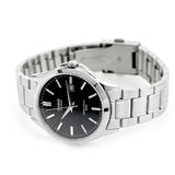 Casio Men's Watch Analog Black Dial With Stainless Steel Band, MTS-115D-1AVDF