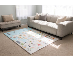 Milk It Baby Mumbai Play Mat, City Tour Collection 100% TPU Foam Non Toxic Reversible Mat, MI-MUMBAIPM