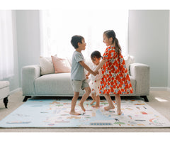 Milk It Baby Mumbai Play Mat, City Tour Collection 100% TPU Foam Non Toxic Reversible Mat, MI-MUMBAIPM