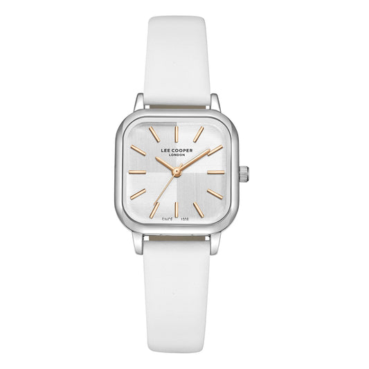 Lee Cooper, Men's, Analog Watch, Silver Dial, with Leather Band, LE-LC08152.333
