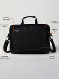 Wildcarft Lp Briefcase Xp Black Laptop Bag, LPBRIEFCASEXPBLK