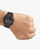 Casio Men's watch Digital, Black Dial Black Resin Strap, AE-1300WH-1A2VD