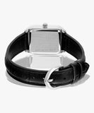 Casio Women's Watch Analog, Silver Dial Black Leather Strap, LTP-V007L-7B1UDF product image