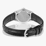 Casio, Women's Watch Analog, Champagne Dial Black Leather Band, LTP-1094E-7ARDF