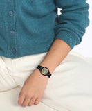 Casio Women's Watch Digital, Yellow Dial Black Resin Strap, LA-20WH-9ADF