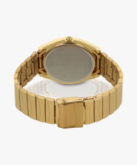 Titan Men's Watch Analog, Champagne Dial Golden Stainless Steel Strap Watch, 1578YM05