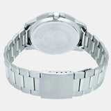 Casio Men's Watch Analog, Blue Dial Silver Stainless Steel Strap, MTP-VD01D-2BVUD