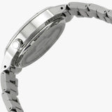 Seiko Men's Mechanical Watch Analog, Blue Dial Silver Stainless Band, SNKE51J