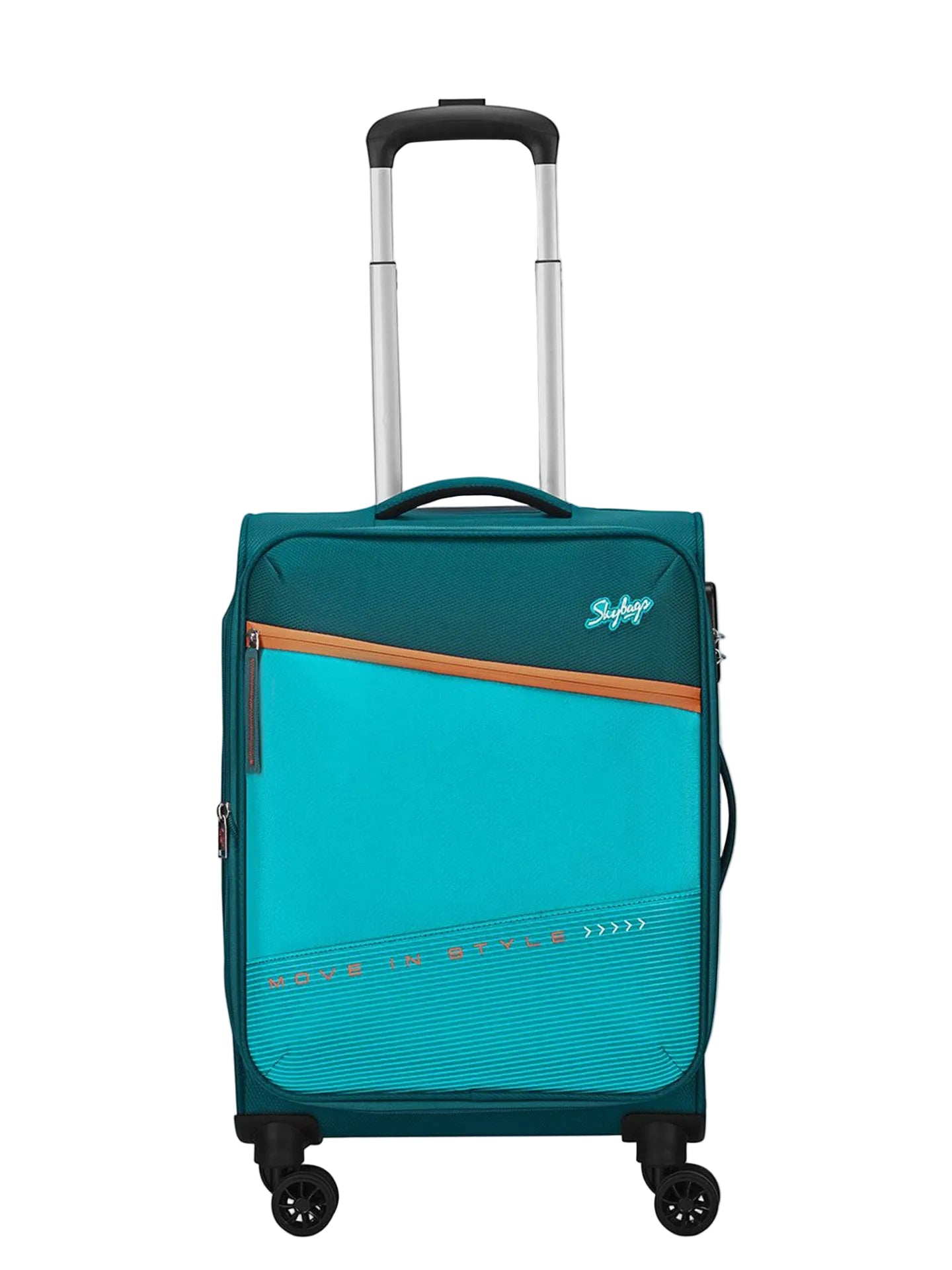 Skybags 55cm, Soft Case Trolley, Teal, GENESIS55TL Soft shell luggage
