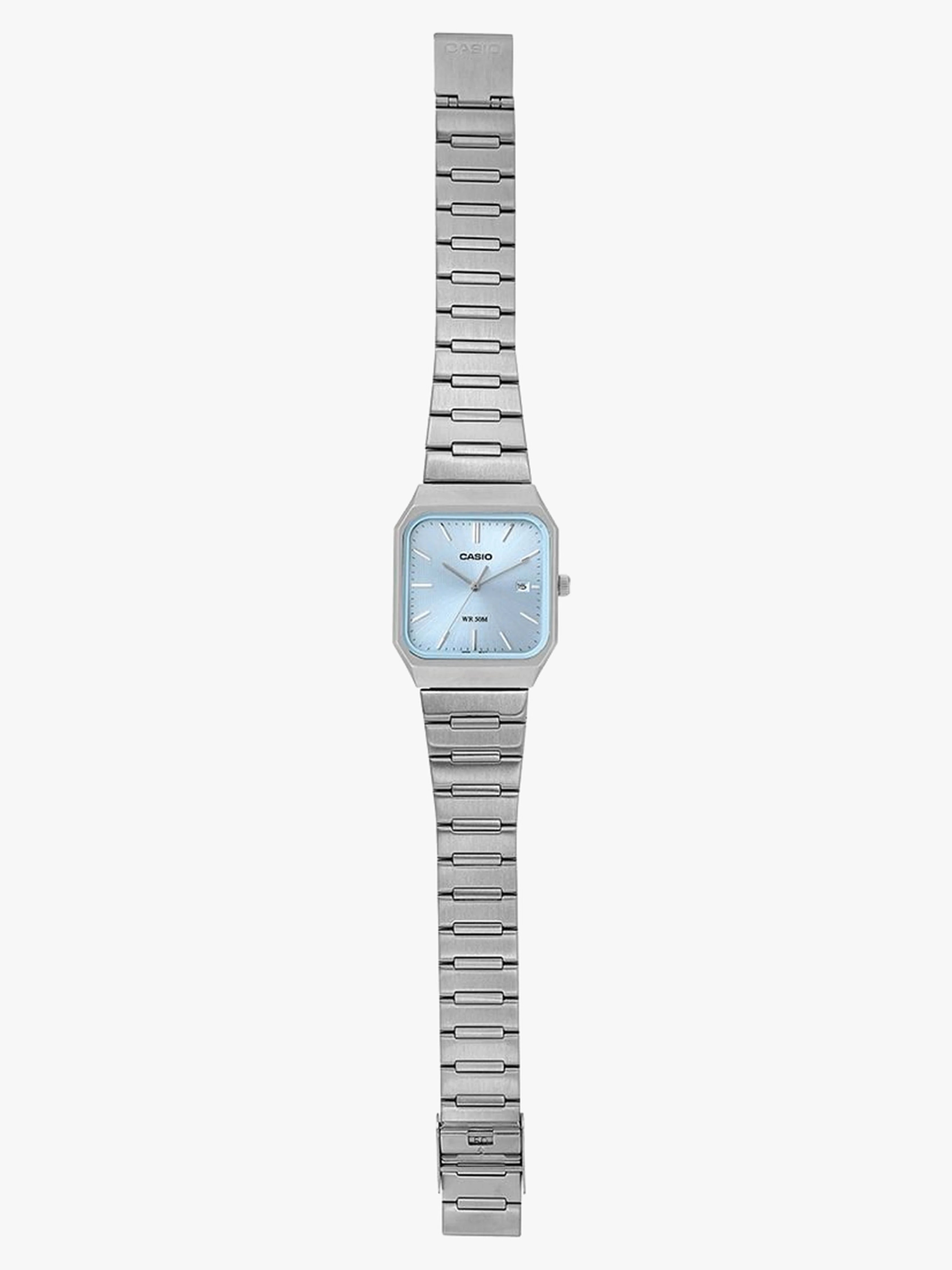 Casio Men's Watch Analog Blue Dial with Stainless Steel Band, MTP-B185D-2A2VDF product image