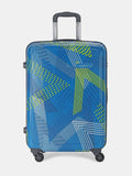 VIP Dual Edge Active 75cm, 4 Wheel Hard Case Trolley, Blue, DUAL EDGE75BLE VIP Medium check-in size travel luggage