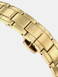 Titan Edge Gleam Quartz Analog Women's Watch With Green Dial And Gold Stainless Steel Strap, 2734YM03
