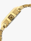Titan Women's Watch Karishma Collection Analog, Champagne Dial Gold Stainless Strap, 2534YM01