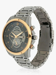 Titan Maritime Anthracite Chronograph Men's Watch, Anthracite Dial Stainless Steel Strap, 1830KM01