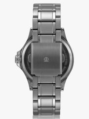 Titan Men's Watch Classique Collection Analog, Blue Dial Silver Stainless Strap, 1698SM02