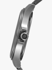 Titan Men's Watch Classique Collection Analog, Blue Dial Silver Stainless Strap, 1698SM02