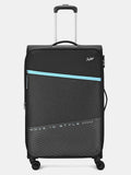 Skybags 79cm, Soft Case Trolley, Black, GENESIS79BLK Large check-in size luggage
