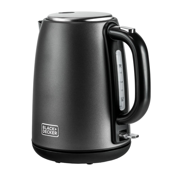 Black+Decker 1.7 liters 2200W Stainless Steel Cordless Kettle, SSJC175