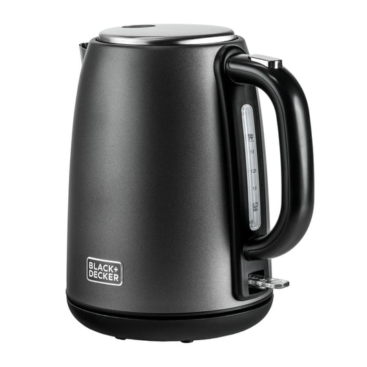 Black+Decker 1.7 liters 2200W Stainless Steel Cordless Kettle, SSJC175 Kettle BL-SSJC175