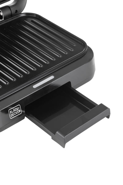 Black+Decker Panini Grill 1300W,PCG1300