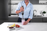 Black+Decker,3 in 1 Stainless Steel Hand Blender, chopper and Whisk,600W,SSHB625 Blender BL-SSHB625