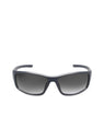 Fastrack P427BK9V Men's Sporty Wraparound Sunglasses Black Lens
