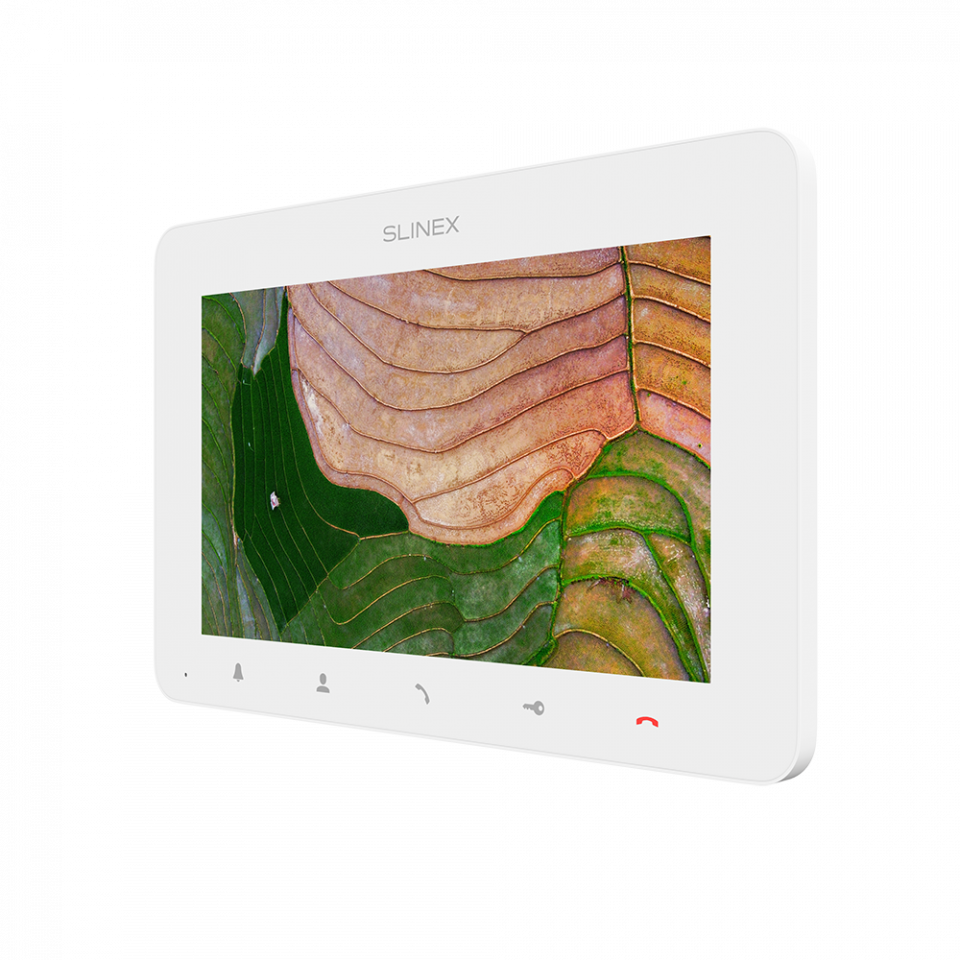 Slinex, SM-07-W Indoor Monitor | 7 Inches Video Door Phone Display, White