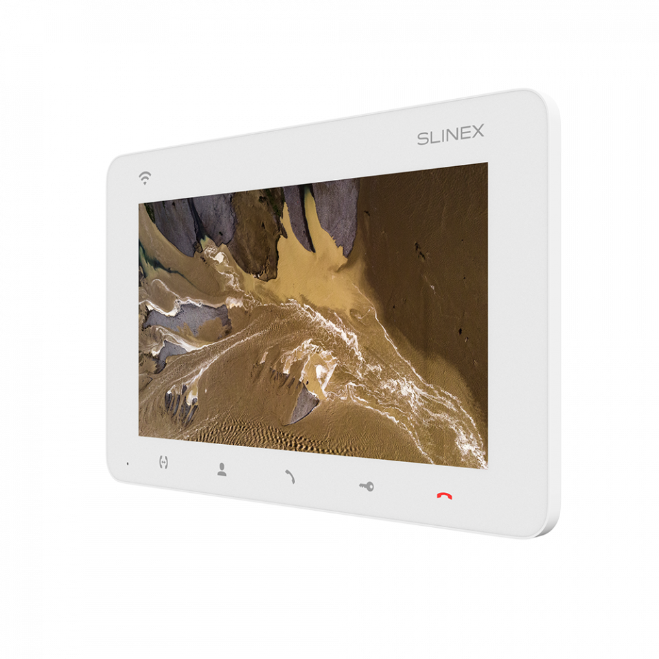 Slinex 7" Indoor Cloud Monitor, White, SM-07N-W