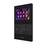 Slinex 4" Indoor Monitor With Memory, Black, SQ-04M-B