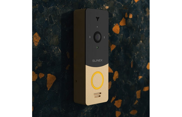 Slinex,ML-20HD-G 2MP Outdoor Camera | Touch Call, Gold, Weatherproof