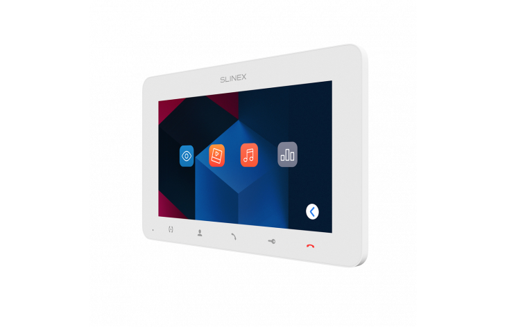 Slinex 7" Monitor With Memory, White, SM-07MHD-W